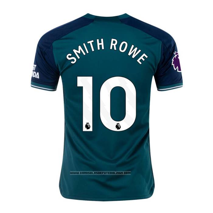 Camisola Arsenal Jogador Smith Rowe 3º 2023-2024
